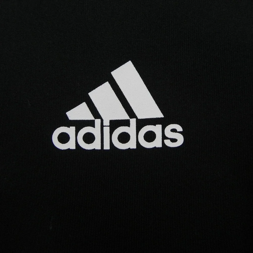 Adidas Hoodie Mens XLT Full Zip Black Womens Basketball Team Jacket Tall XL